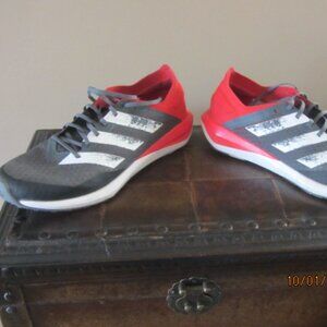 Adidas Rapida Faito Red & Black Running Shoes Sneakers Size 5 1/2
